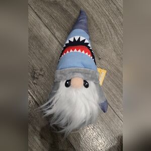 Gnomies Sharky Gnome Hug Feel the Love Collection Giftcraft Shark Hat